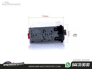 RADIO 1 DIN UNIVERSAL USB BLUETOOTH