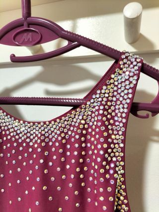 Maillot de patinaje artístico del diseñador