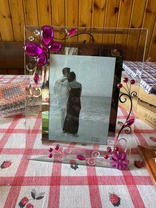 Portafoto in vetro 