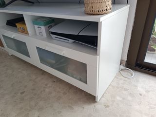 Mueble TV IKEA BRIMNES Blanco 120x41x53