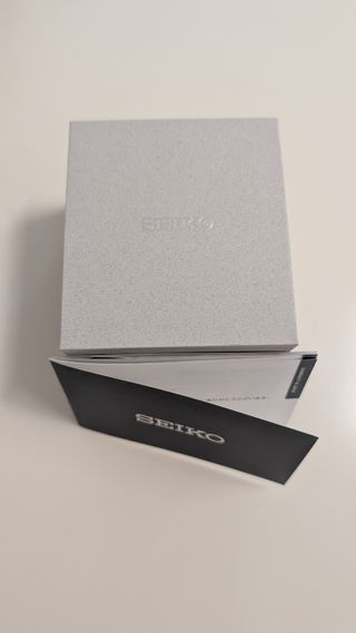 Reloj Seiko SBTR026 Cronógrafo Cuarzo Dorado Gris