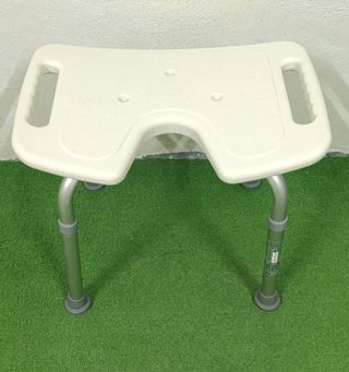Taburete baño, hasta 100kg, Mobiclinic