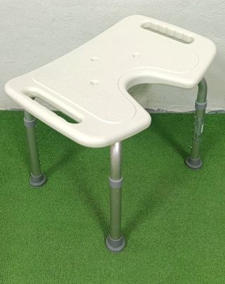 Taburete baño, hasta 100kg, Mobiclinic