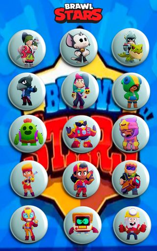 CHAPAS VIDEOJUEGOS: BRAWL STARS (VOL 2)