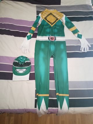 Disfraz Power Ranger Verde