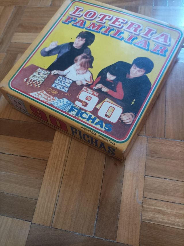Juego de mesa Lotería Familiar Vintage
