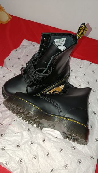 Botas Dr. Martens Jadon Piel Negra