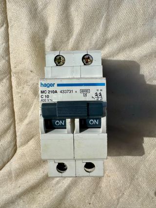 HAGER MC 210A C10 INTERRUTTORE MAGNETOTERMICO 400V