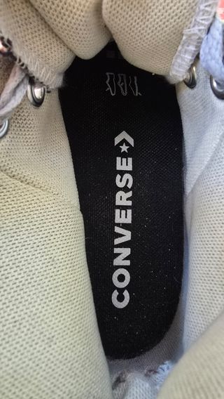 Converse All Star plataforma negras