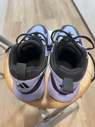 Zapatillas Adidas Baloncesto Negras/Moradas