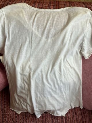 Camiseta mujer con estampado de bicicleta