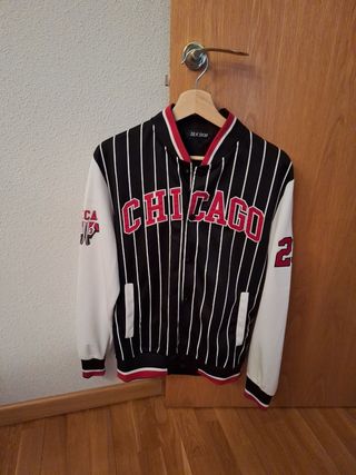 Chaqueta SILK SKIM Chicago Rayas chico