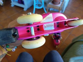 Patines Oxelo niña talla ajustable. Talla 26-28