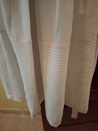 Traje de Comunión Blanco y Rosa