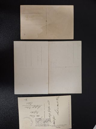 Lote 3 Postales III Reich