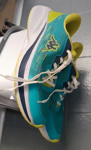 Zapatillas Kappa Teal y Amarillo