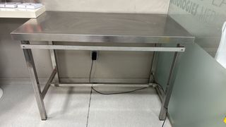 Mesa de exploración acero inoxidable