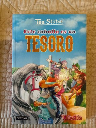 Libros de Tea Stilton, 6 libros de tapa blanda