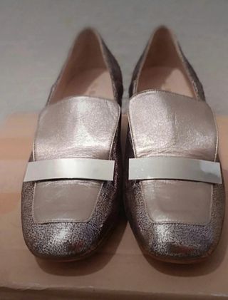 Zapatos All Bagatt tacón metalizados
