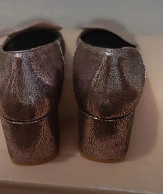 Zapatos All Bagatt tacón metalizados