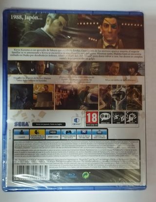 Yakuza 0 PS4 (PlayStation 4) SEGA