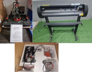 Prensa Calor + Plotter Corte Vinilo