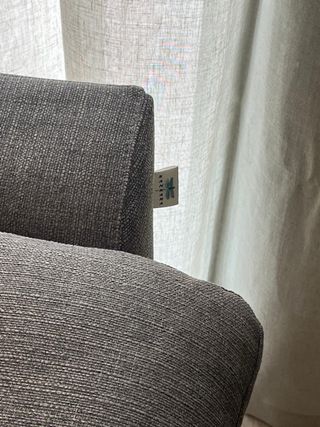 Divano Chaislongue grigio 3m (4 posti)