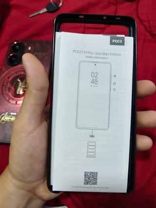 Poco X7 Pro Edición Iron Man