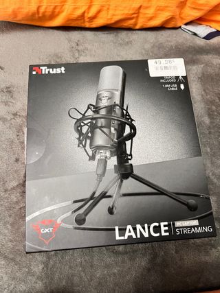 Microfono Trust Lance PC Laptop Streaming