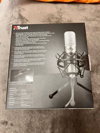 Microfono Trust Lance PC Laptop Streaming