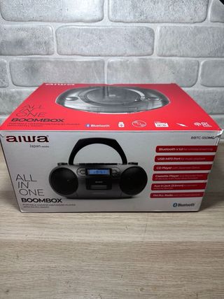 Aiwa BBTC-550BK Radio Cassette CD