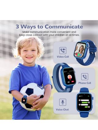 Reloj inteligente para niños azul
