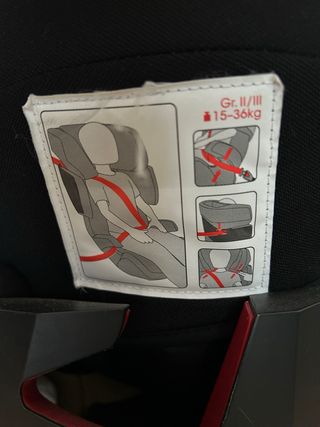Silla de coche Cybex sin isofix de 15 hasta 36 kg