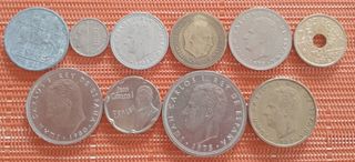 2- 10 Monedas antiguas de España