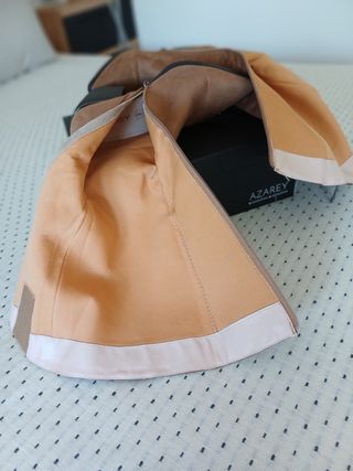 Botas cowboy piel mujer taupe T-37
