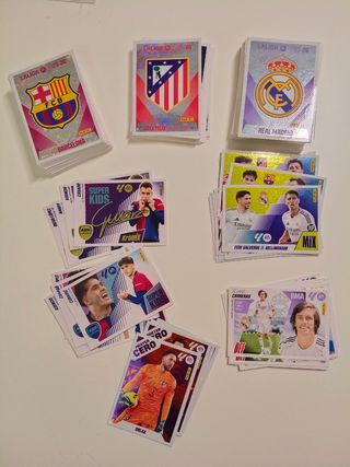 275 cromos fútbol LaLiga 2025-26 sin repetir l