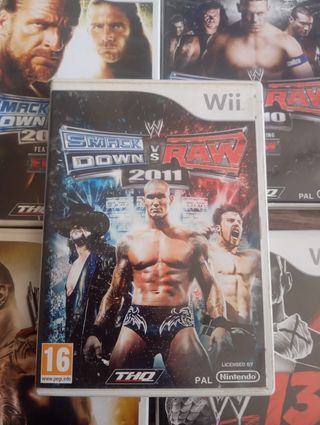 Wii Smackdown vs Raw 2008 Videojuego