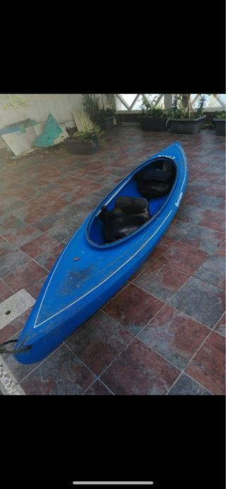 Kayak 2 plazas azul