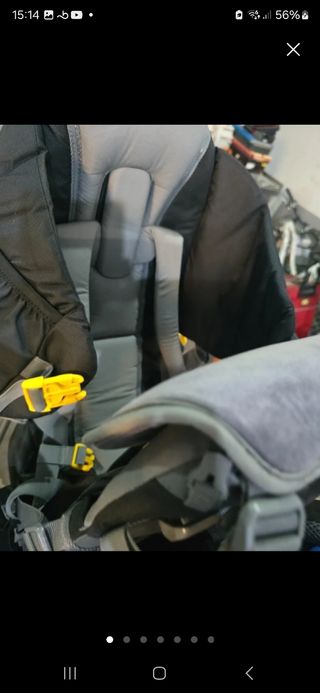 Mochila Deuter para bebé senderismo