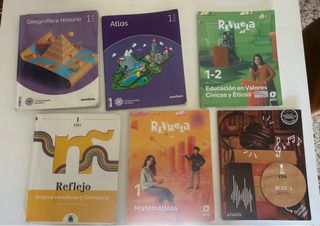 Lote de Libros de Texto 1º de la ESO