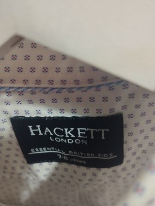 Camisa Hackett niño Talla 7/8 años
