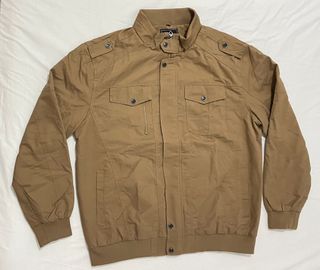 Chaqueta Marrón hombre algodón cargo XL Nueva