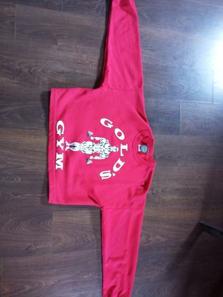 Sudadera Gold's Gym Roja
