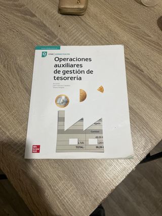 Operaciones auxiliares de gestión de tesorería