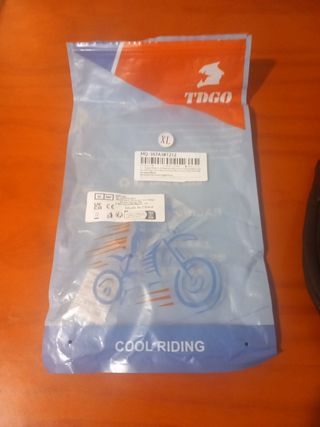 Guantes TDGO negros sin dedos