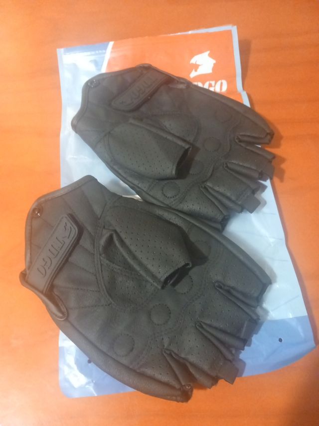 Guantes TDGO negros sin dedos