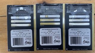 Lote 3 cañas Legere saxo alto American Cut 1.75