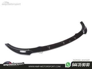 SPOILER DELANTERO DESCATALOGADO FORD FIESTA MK6 NEGRO MATE