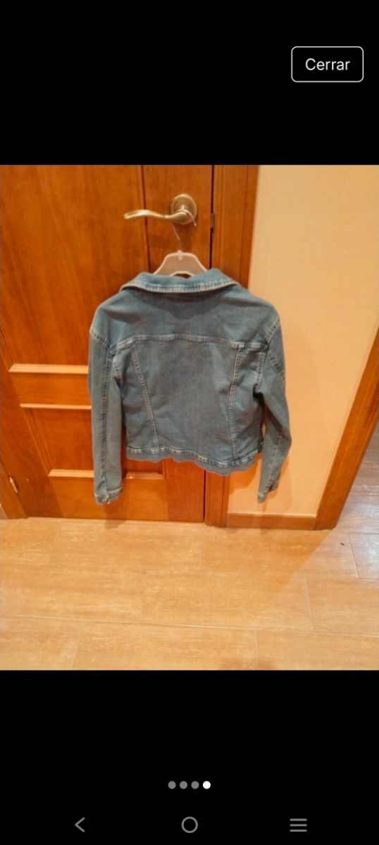 Cazadora vaquera Pull&Bear azul Talla XS/S
