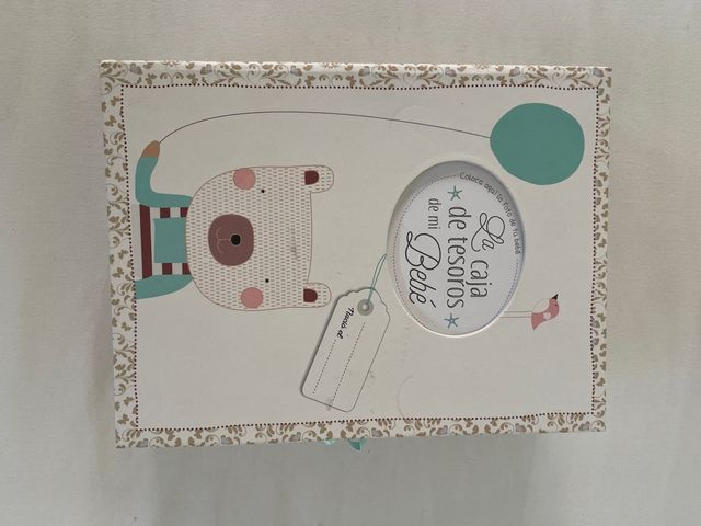Caja de tesoros para bebé